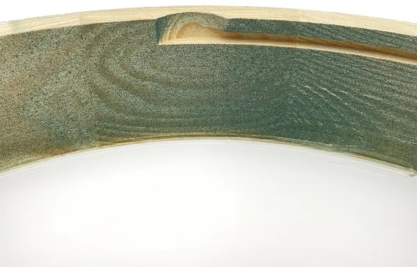 Brilagi - PINO mennyezeti lámpa, 3 x E27/15 W/230 V, fenyő/zöld, átm. 47,5 cm