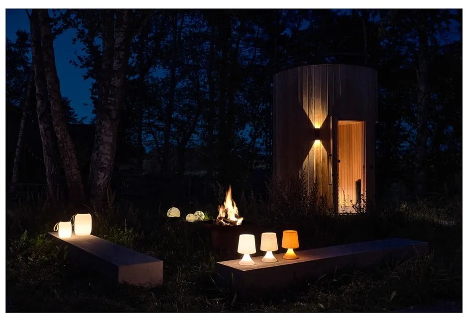 Napelemes LED kültéri lámpa ø 30 cm Maane – Villa Collection