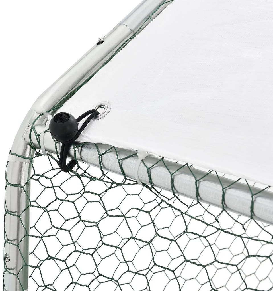 Juskys Csirkekifutó - 2x2x2 m