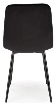 ORIS étkezőszék, 1 db, fekete