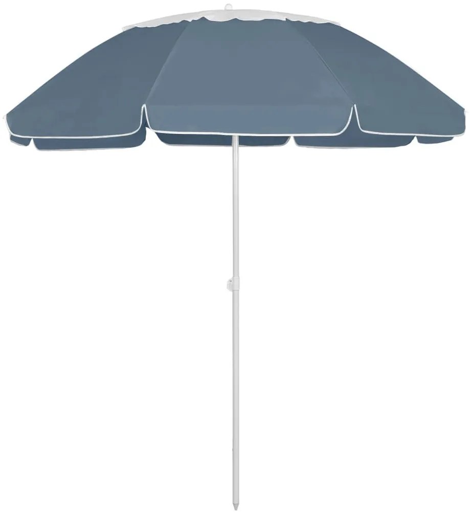 kék strandnapernyő 300 cm