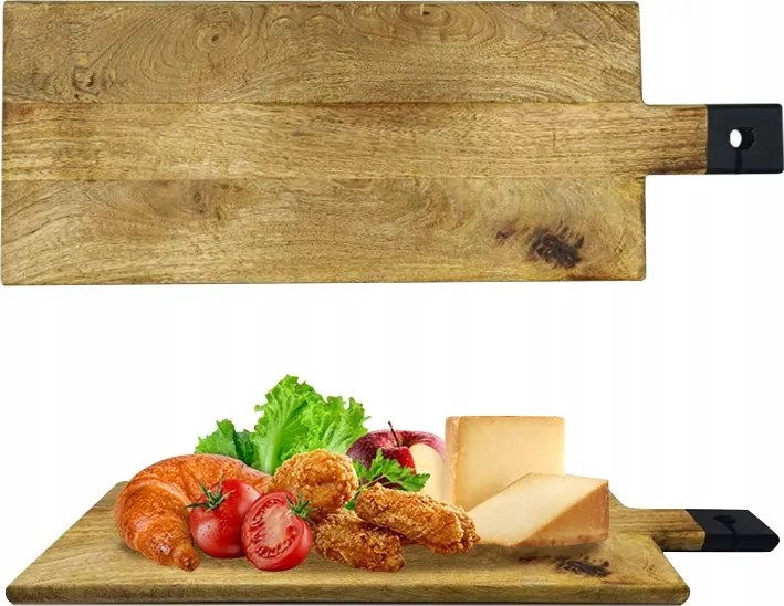 Mangó Fából Készült Vágódeszka 45cm Konyhai