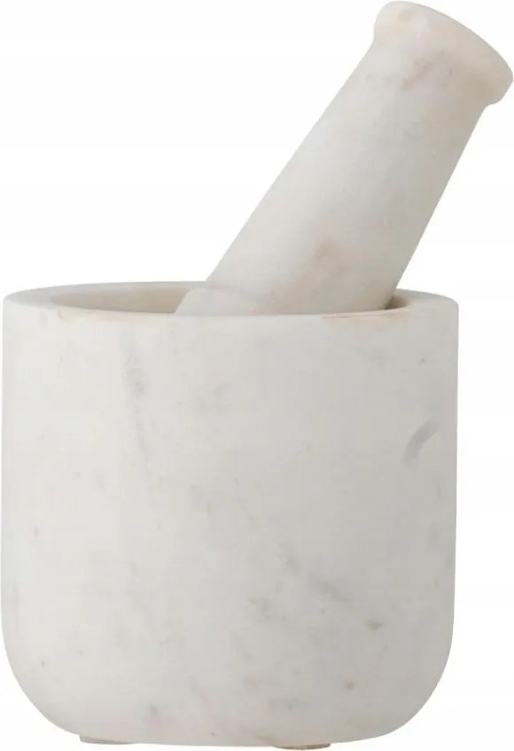 Bloomingville Misaki Márvány mozsártörővel Fehér