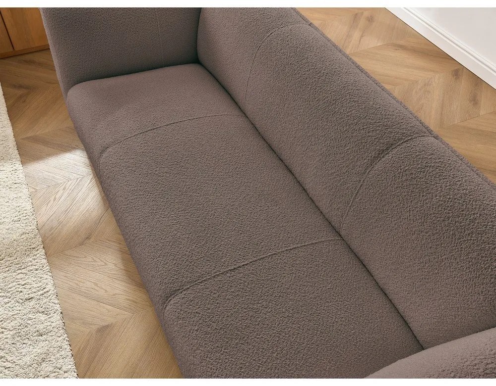 Barna buklé kanapé 242 cm Giorgia – Bobochic Paris