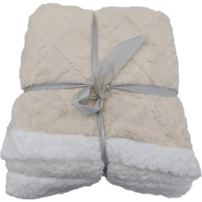 Bárány takaró Island krém , 150 x 200 cm