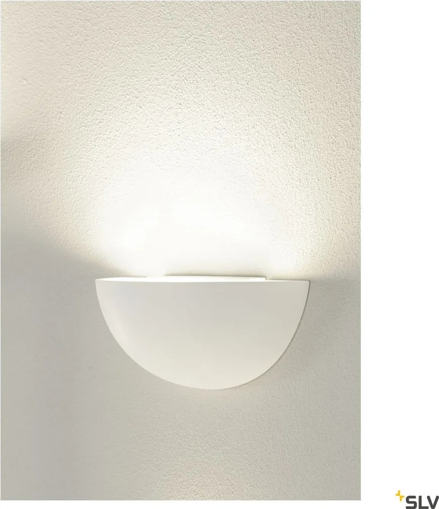 SLV PLASTRA 148013 Fali lámpa 1x40W/E14 IP20