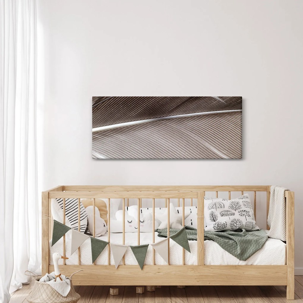 Absztrakt kép szálak (120x50 cm)