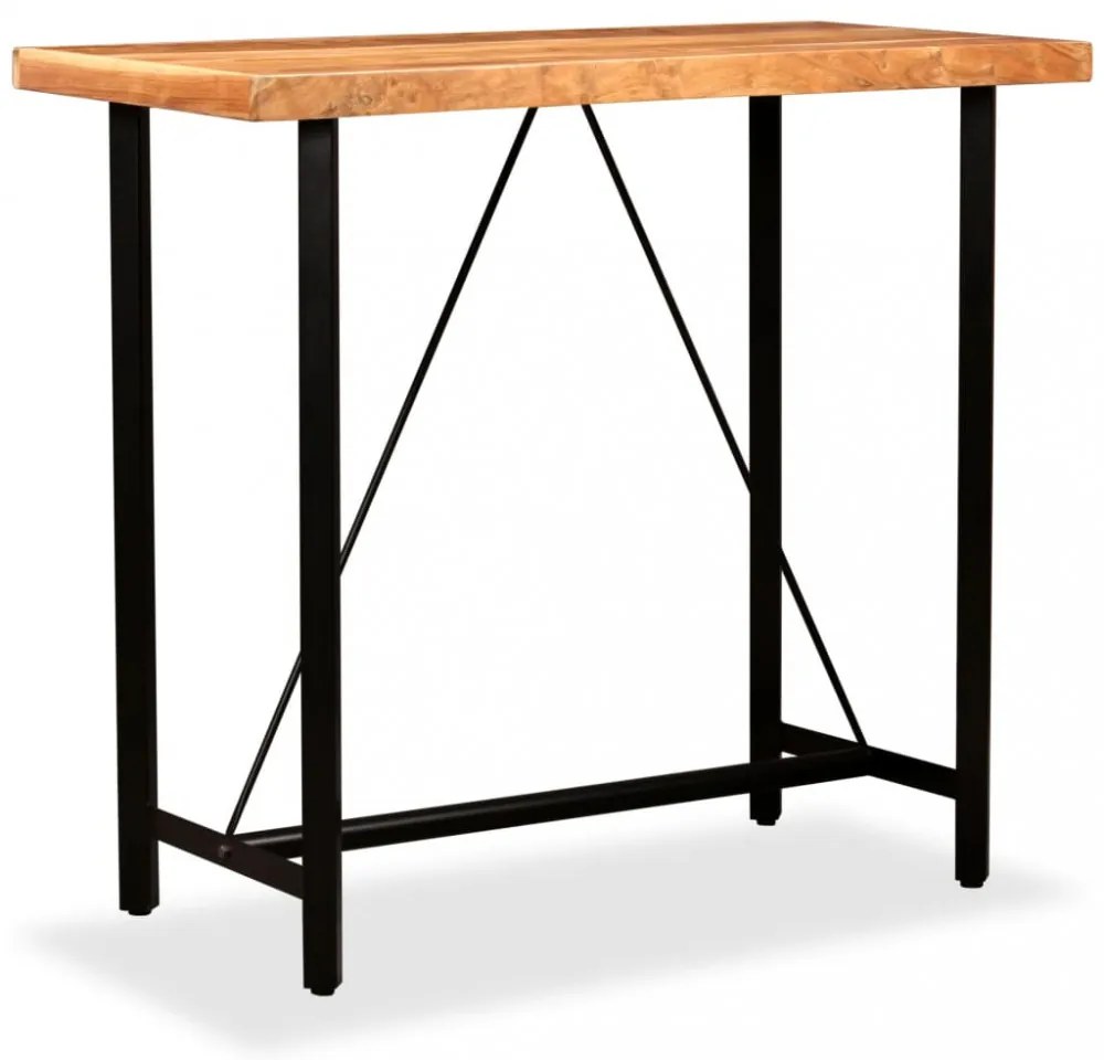 tömör akácfa bárasztal 120 x 60 x 107 cm