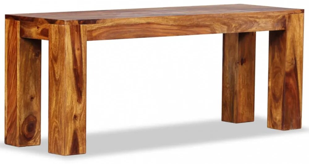 tömör kelet-indiai rózsafa pad 110 x 35 x 45 cm