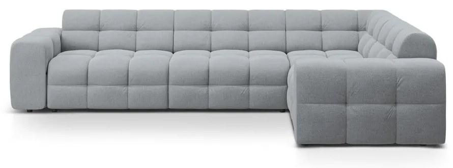 Szürke sarokkanapé (jobb oldali-L alakú) Kendal – Micadoni