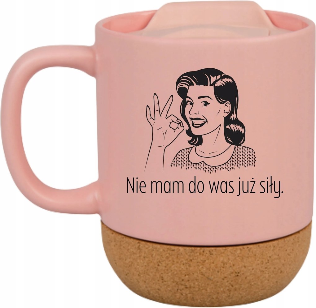 Bögre Rózsaszín Sláger Ajándék Vicces Anyák Napja Már Nincs Erőm Hozzátok.