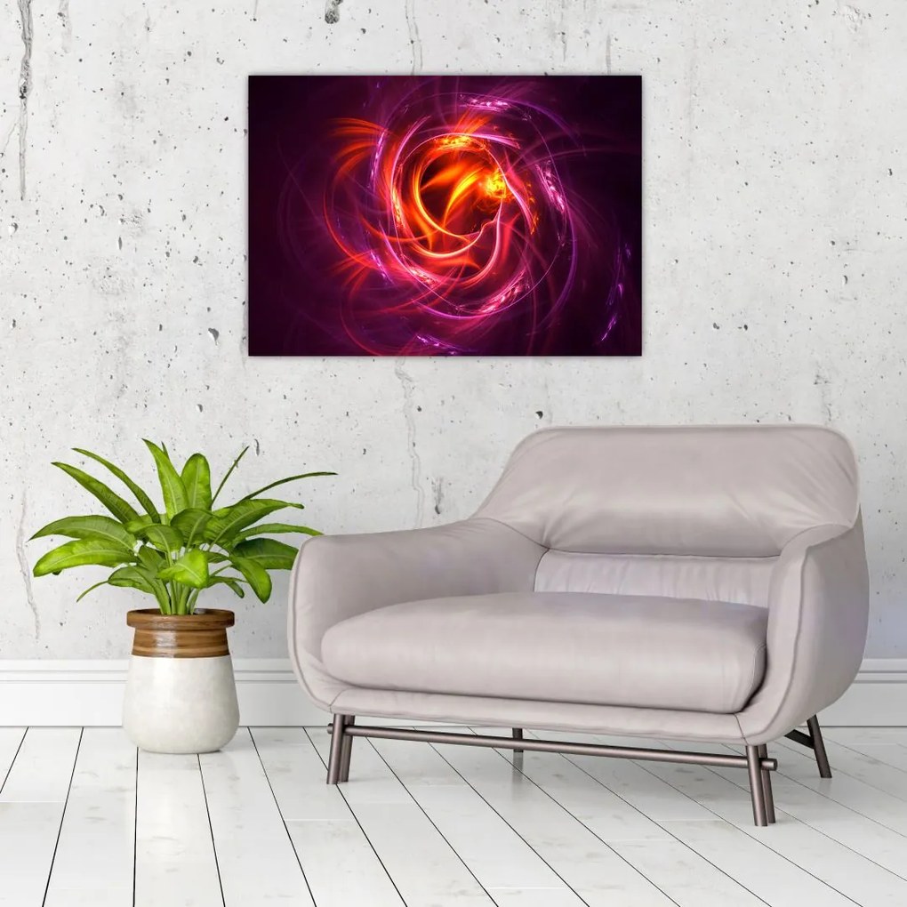Ragyogó modern absztrakció képe (70x50 cm)