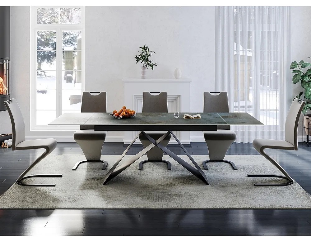 Étkezőasztal Westin II 160 x 90 cm, türkiz