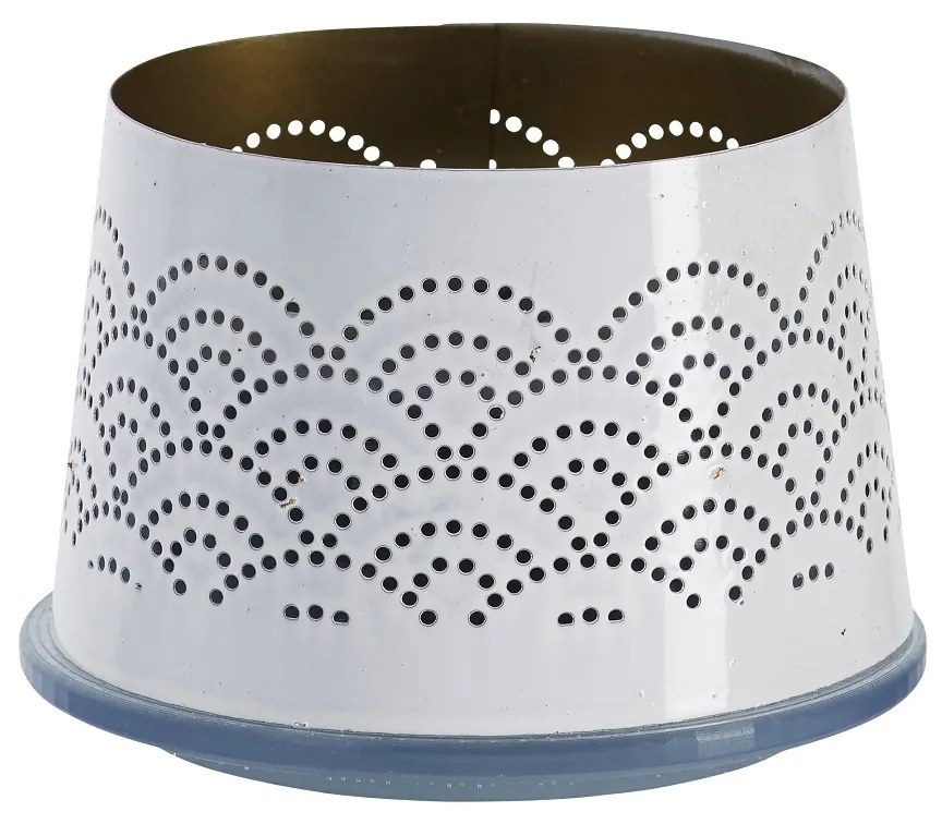 SPAAS Lámpaernyő fehér LACE minta