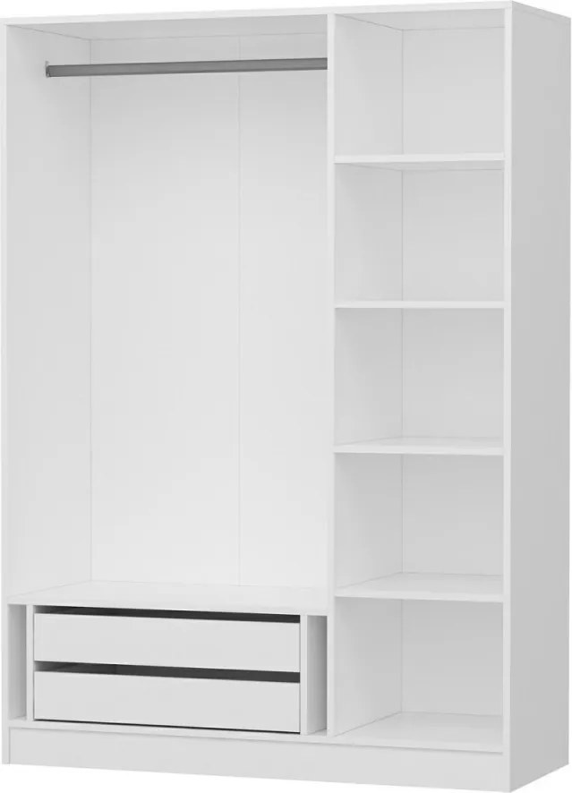 Kale gardróbszekrény, 135 cm – TR506MNR2258