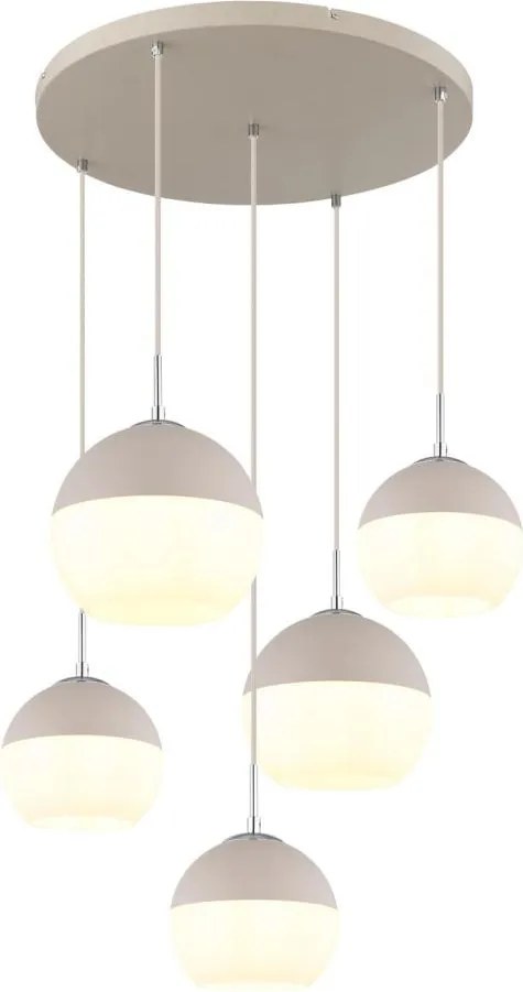 Globo 15999-5HR - RAGUSA kábelre függesztett csillár 5xE27/60W/230V