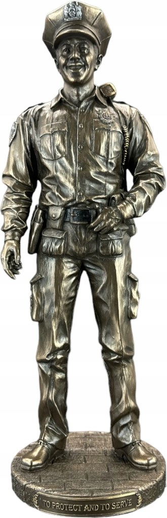 Szobor figura Rendőr Szobor Szolgálni És Betegíteni – Veronese WU76823A4