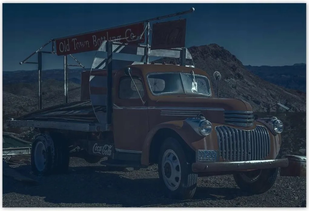 Poszterek 155x105 Amerikai teherautó