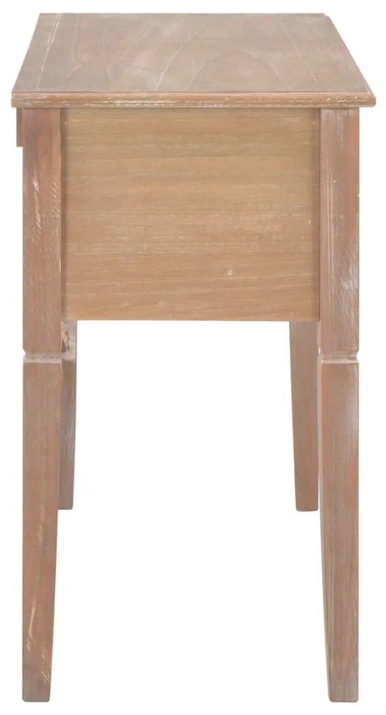 barna fa íróasztal 109,5 x 45 x 77,5 cm
