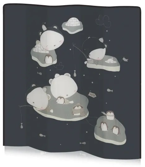 Lionelo - BONNIE szürke skandináv játszókeret