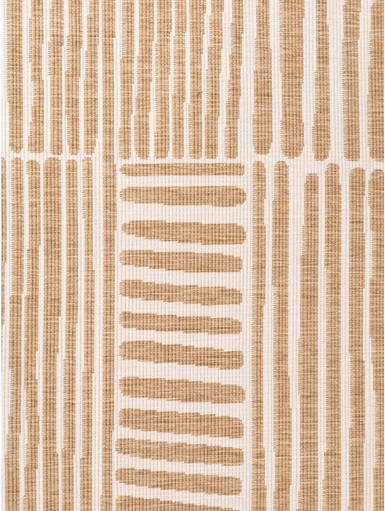 Krémszínű-natúr színű kerek kültéri-beltéri szőnyeg ø 160 cm Haringey Bounds – Ted Baker