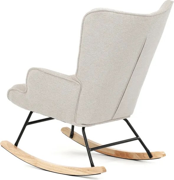 Hintaszék, bézs, szövet, AK-373 CRM2