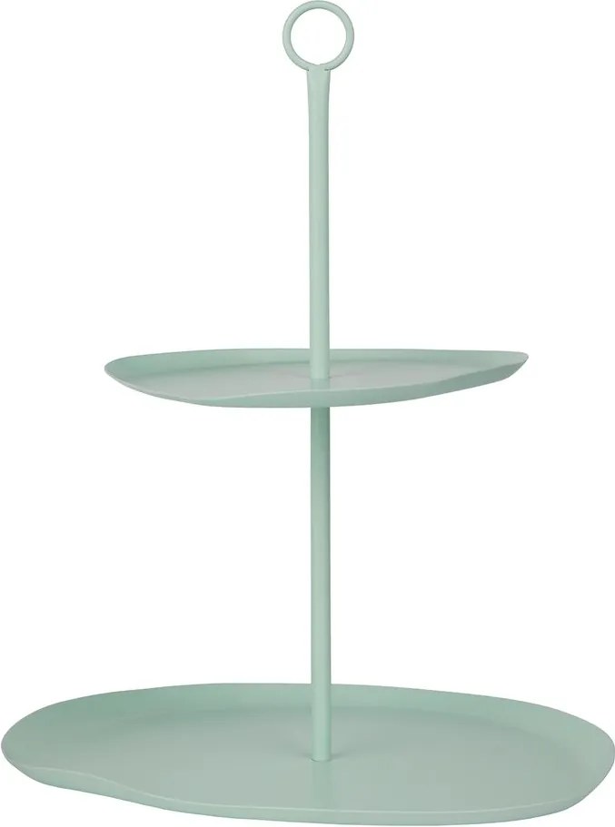 SIDELINE emeletes tálaló 2 részes 25cm , menta
