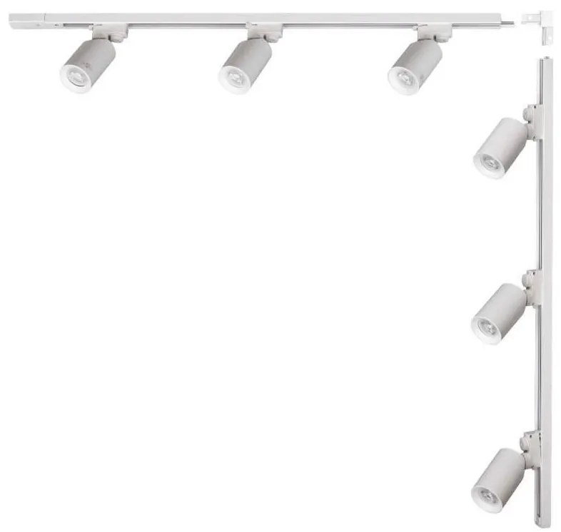 Zuma Line 3567 - TORE sínes rendszerű spotlámpa 6xGU10/35W/230V, fehér