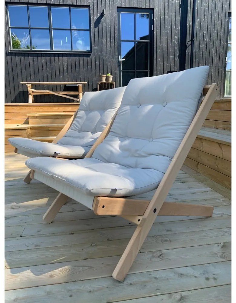 Boogie Raw/Navy sötétkék összecsukható fotel - Karup Design