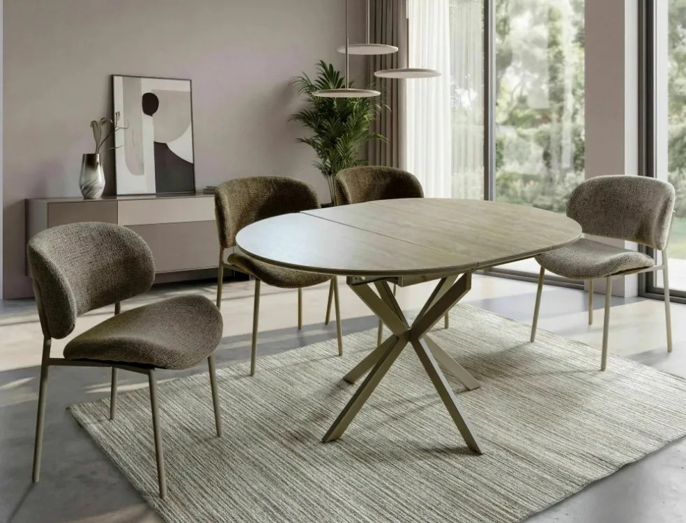 Kiso Noelle étkezőszék sötétbézs/kasmír