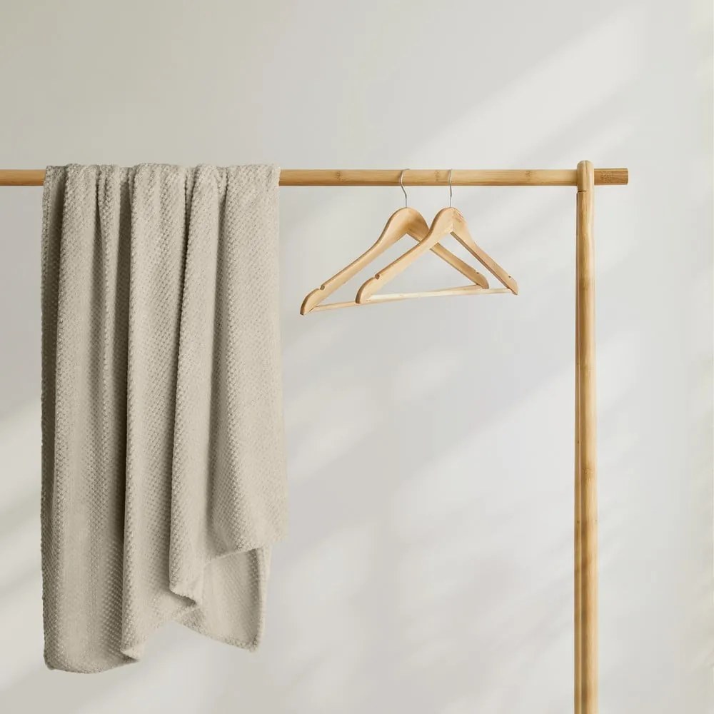 Henry világosbarna mikroszálas takaró, 170 x 210 cm - DecoKing