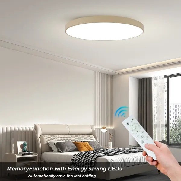 Brilagi-LED Dimmelhető lámpatest POOL SMART LED/180W/230V 120 cm bézs Wi-Fi Tuya + távirányító