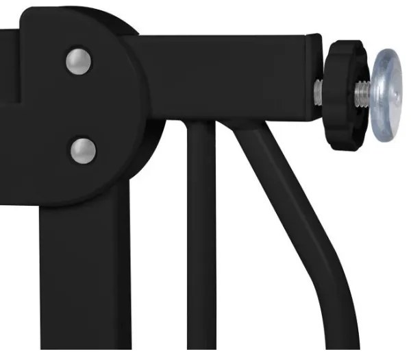 Lionelo TRUUS SLIM biztonsági kapu fekete/barna