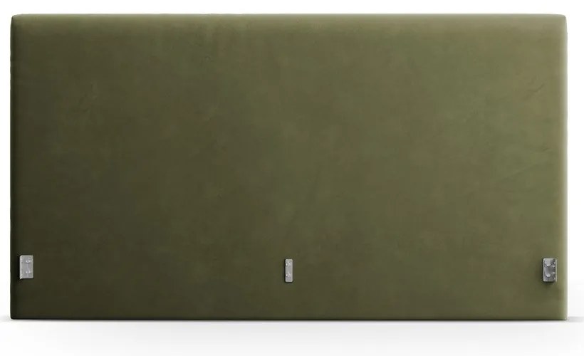 Zöld kárpitozott ágytámla 210,5x100 cm Remo – Micadoni