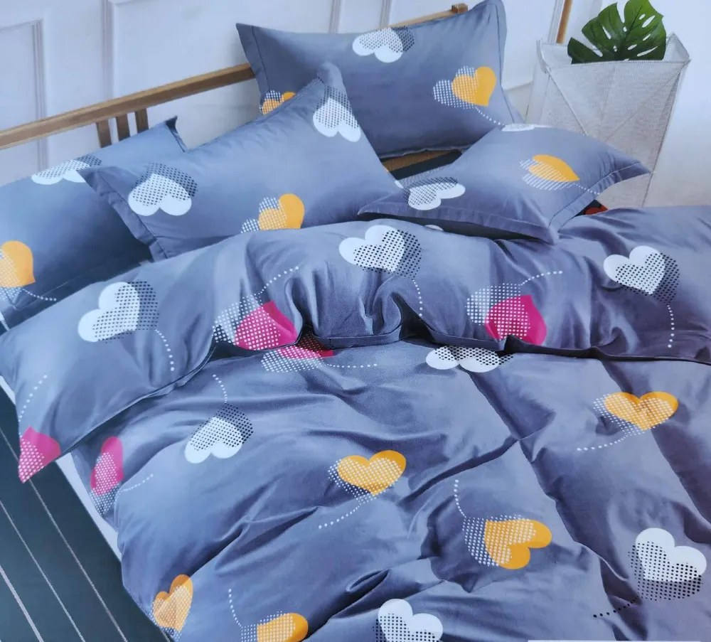 Dubai 3 részes Pamut Ágyneműhuzat Garnitúra 140 x 200 cm virágos