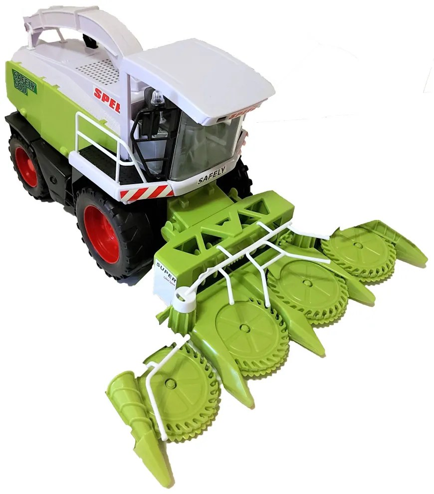 Farm Tractor Nagy Lendkerekes Arató Kombájn Speed Safely 480 Élethű Játék Makett