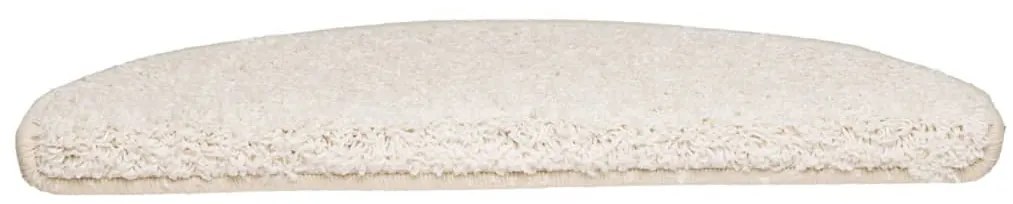 10 db fehér lépcsőszőnyeg 65 x 21 x 4 cm