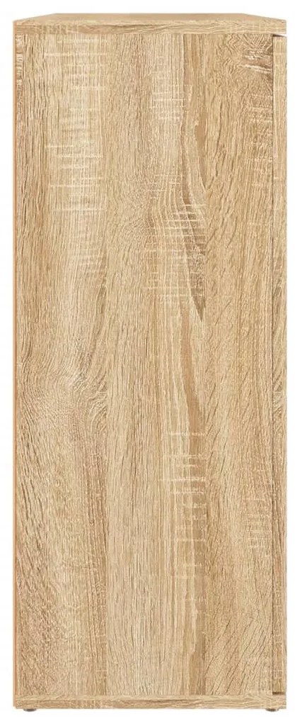 sonoma tölgyfa tálalószekrény 91 x 29,5 x 75 cm