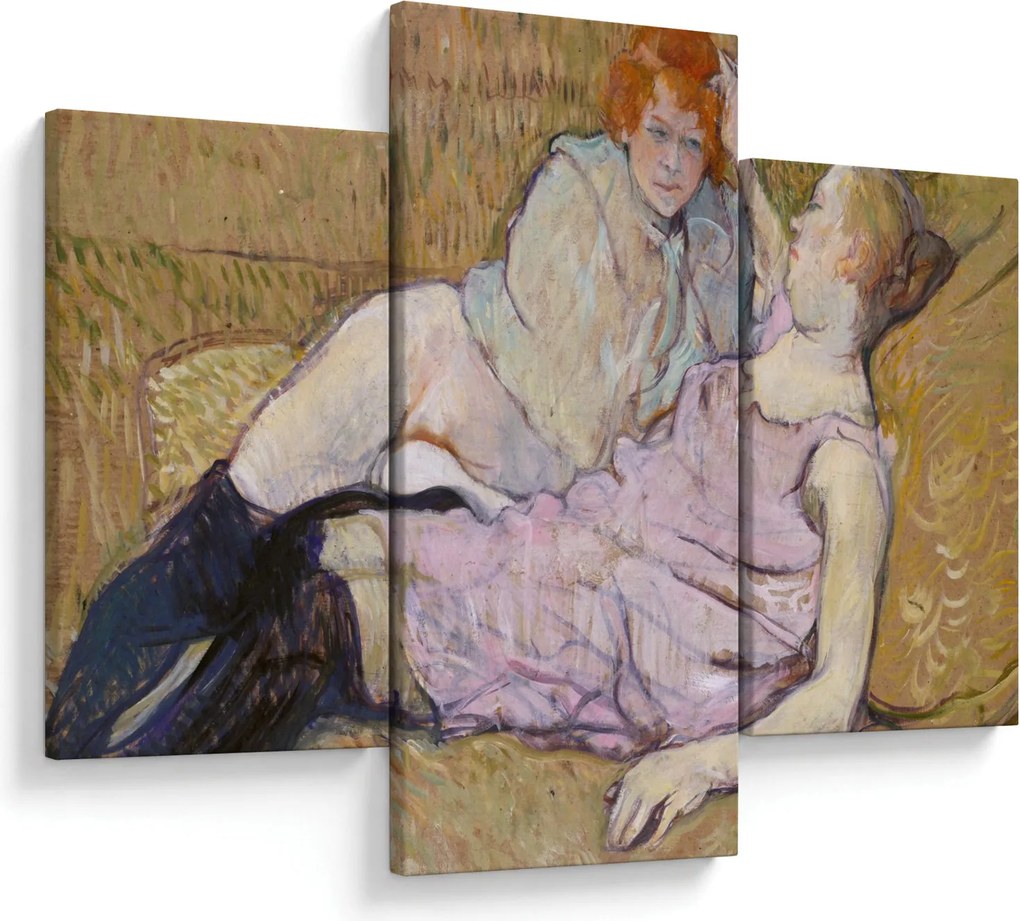 Kép - Henri de Toulouse-Lautrec, The Sofa, reprodukciók (90x60 cm)