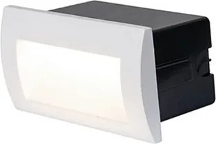ZAMBELIS E247-W Kültéri Falba Építhető Lámpa LED IP65