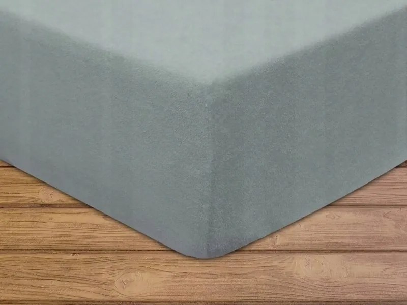 Gumis frottír lepedő 200x220 hamu 024