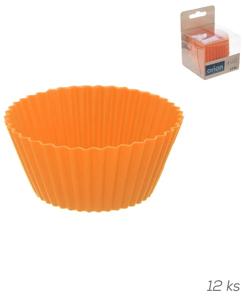 Szilikon muffin sütőforma szett 12 db-os ø 5,5 cm – Orion
