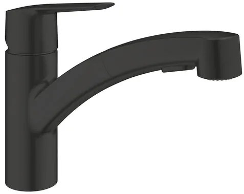 Mosogató csaptelep GROHE Start matte black 303072431