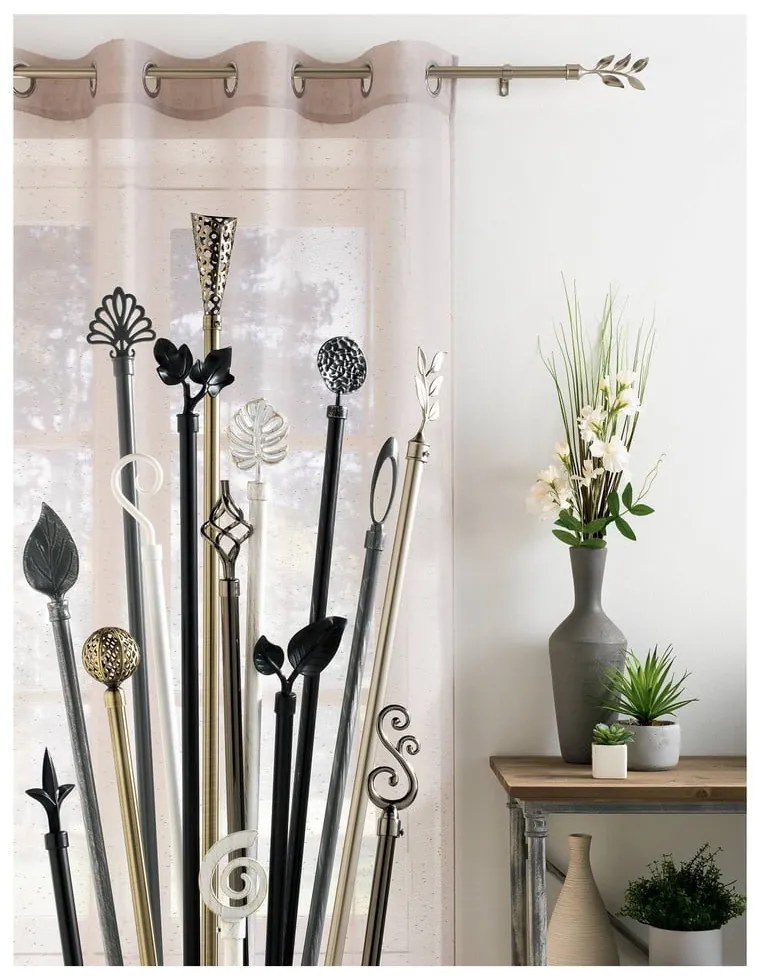 Fém bővíthető függönykarnis 120 - 210 cm Bullette – douceur d'intérieur
