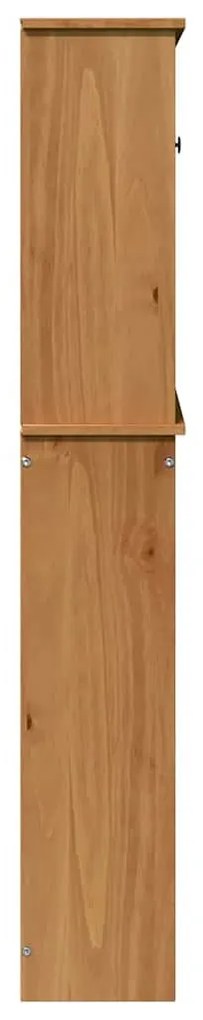 Mosógép Szekrény VIGO mézbarna 72.5 x 27 x 161 cm Tömör fenyőfa