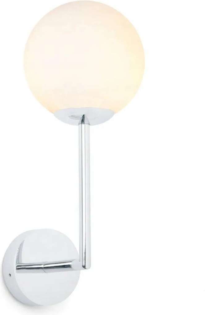 Faro Gala fali lámpa króm IP44, alumínium/üveg, G9, modern design