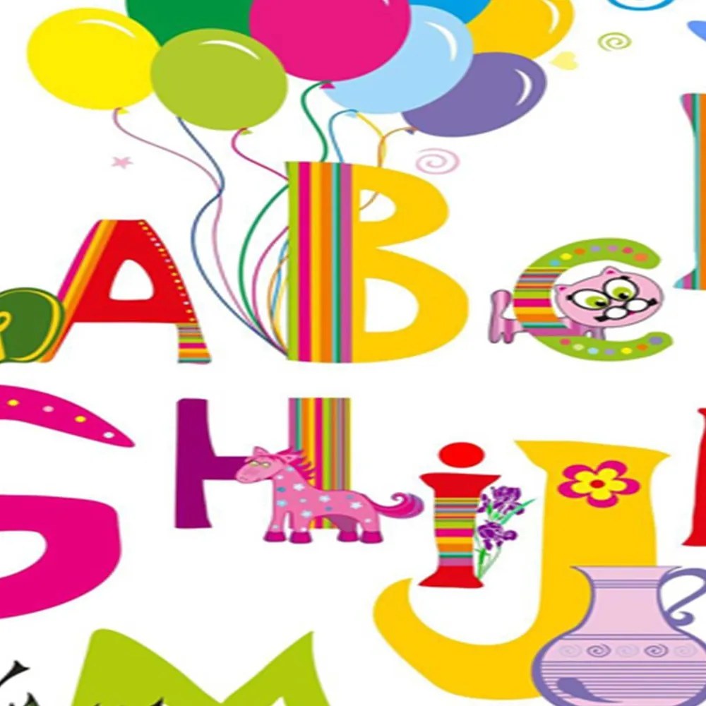 Gario Paraván Ábécé a hangulat javítására Méret: 145 x 170 cm, Kivitelezés: Klasszikus paraván