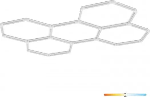 LED mennyezeti lámpatest HEXLINE LED/216W/230V 4000K 208x300 cm fehér