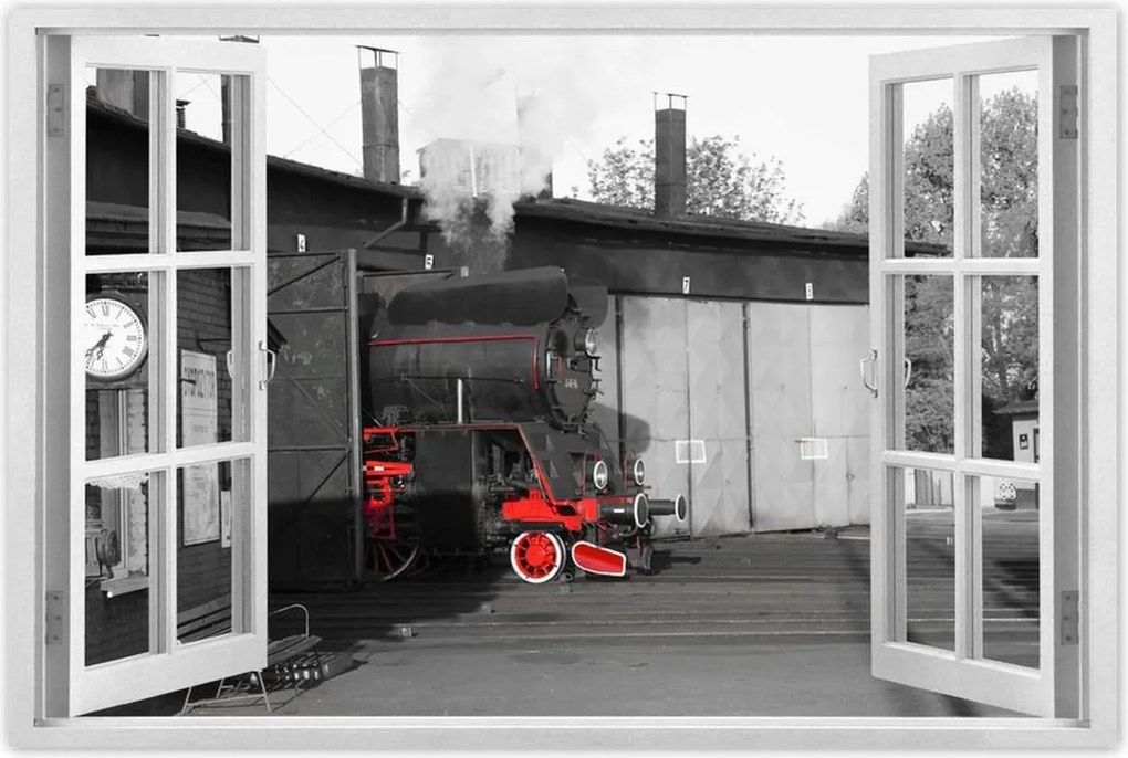 Poszterek 120x80 Gőzmozdony Ol 49-69