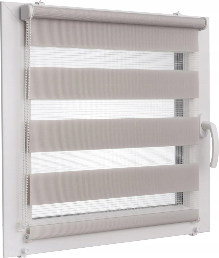 Nappal és Éjszakai Roló Egyedi Méretre 60x150 CM Acélszürke